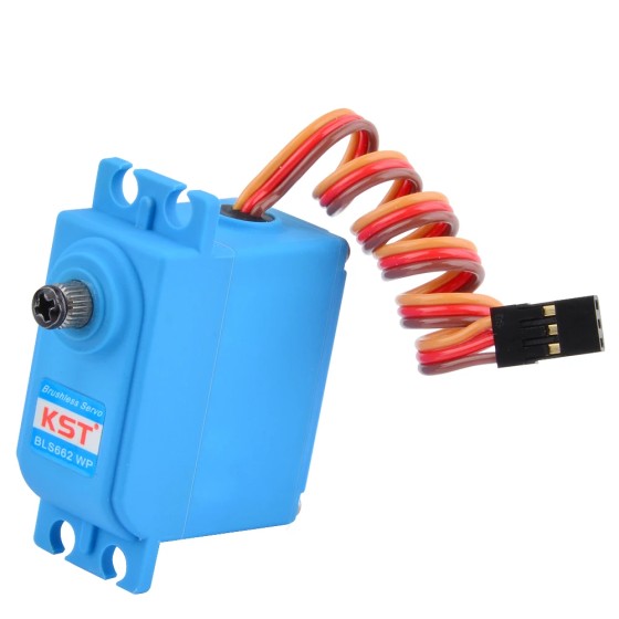 NEW KST BLS662 Waterproof V2.0 8.4V 25kg 0.11sec Servo Brushless Digital Waterproof Car Servo Motor Robot UAV Hobby Education